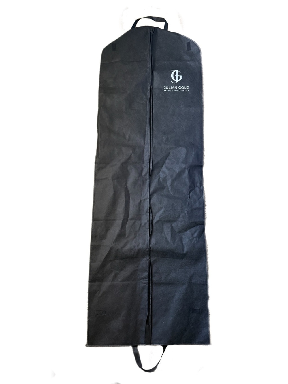 Julian Gold 2 Black Gown Dress Cover Travel Bag With Handles